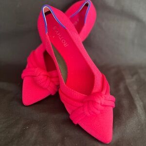 The Knot Point II in Pink by Rothy's Ladies Flat